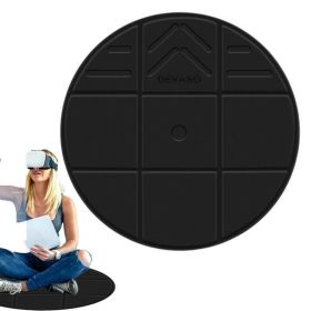 VR Mat PU Anti-slip And Anti-fall Foldable Floor Mat VR Glasses Surrounding Games Standing Motion Simulation Round Floor Mat