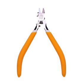 Unisex60CRV New Single Blade Nipper Pliers Multifunctional Bent Long Nose For Electrical Parts Hand Tools Orange