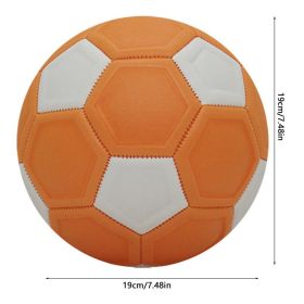 Outdoor Curve Swerve Soccer Ball Football Kick Ball Size 4 Curve Trajectory Training Football Seamless Soccer For Beginner