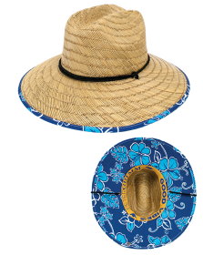 Makaha Straw Lifeguard Hat