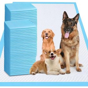 Dog mat, puppy mat, 24 inches x 18 inches, for pet training, thickened Pee mat for dogs, super absorbent dog Pee mat (50 pieces)