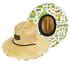 Camping Straw Lifeguard Hat