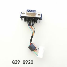 for Racing Games G25/G27/G29/G920/ Gear Socket Pedal Socket Power Outlet Steering Wheel Shift Pedal Used (Color: Pedal Socket)