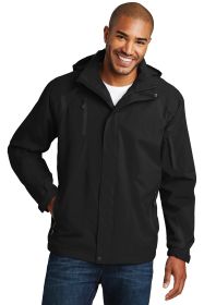 Port Authority All-Season II Jacket J304 (Color: Black/ Black, size: M)