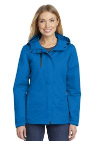 Port Authority Ladies All-Conditions Jacket L331 (Color: Direct Blue, size: M)