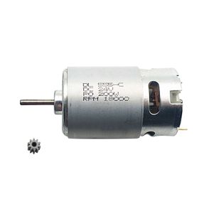 18000/20000 rpm Metal DL 555-C 24V 200W Motors for Children Electric Car DL 555-C 24V High Speed High Power 9/10T (Color: 555 24V 18000 10T)