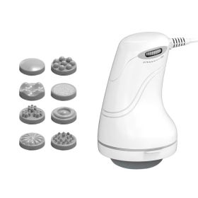 Cellulite Massager Cellulite Remover with 8 Heads Body Sculpting Machine Electric Handheld Machine for Belly Waist Arms Legs Buttocks (Quantity: 3, Color: White)