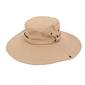 Sonora Polyester Wide Brim Outdoor Hat (Color: Sand)