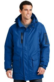 Port Authority Heavyweight Parka J799 (Color: Royal, size: 4XL)